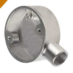 stainless steel conduit end box|screwfix conduit box.